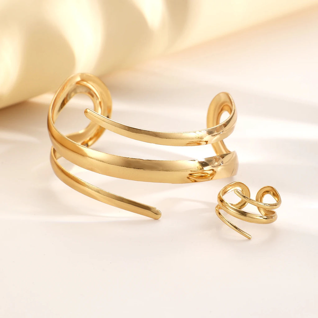 The Flux Set – Cuff & Ring Duo