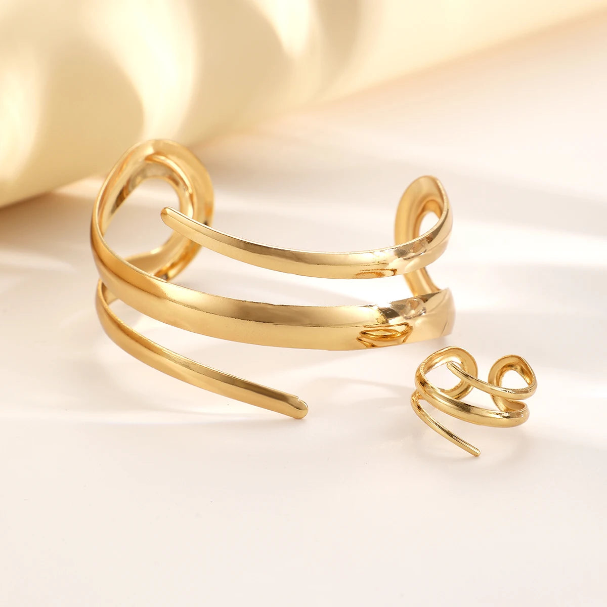 The Flux Set – Cuff & Ring Duo