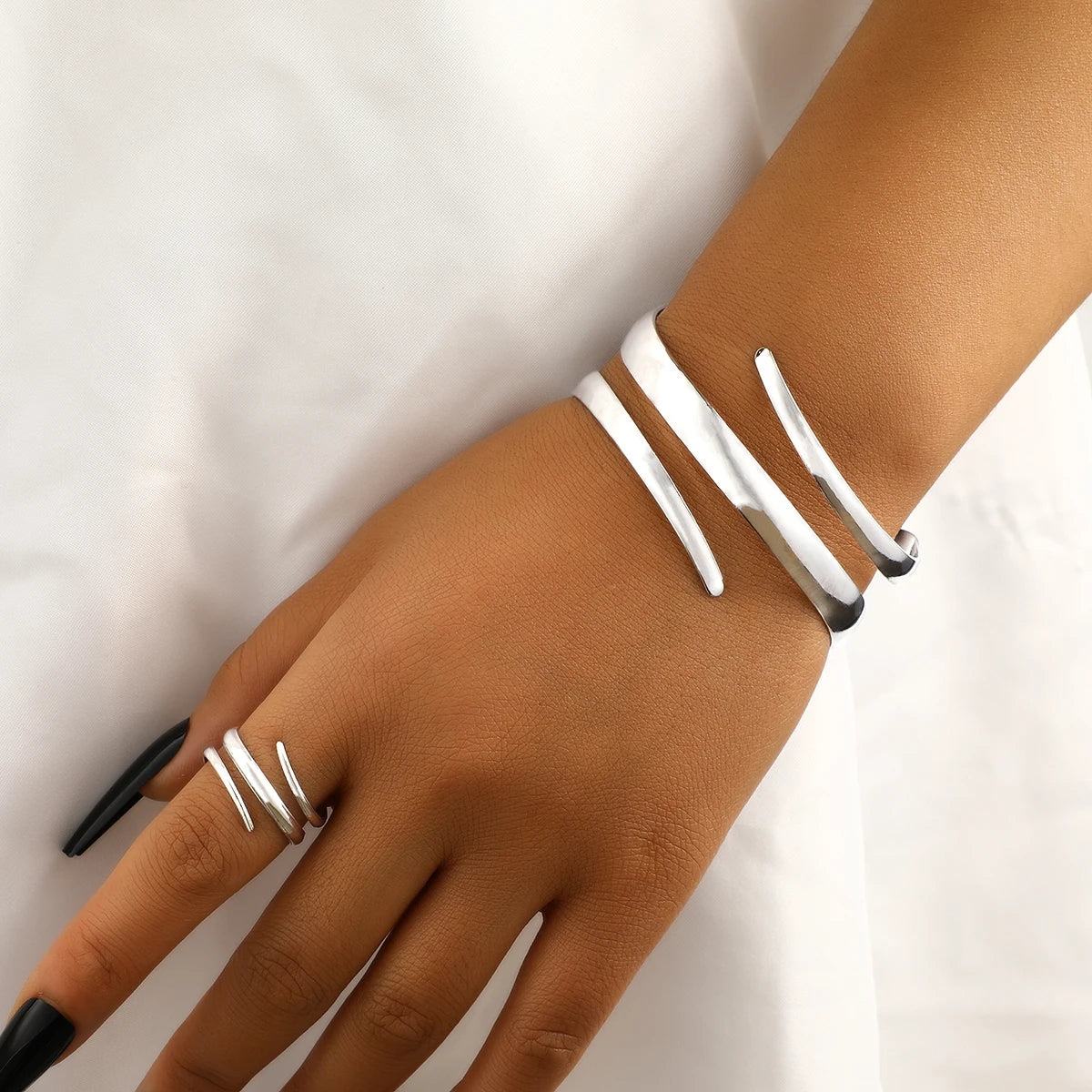 The Flux Set – Cuff & Ring Duo