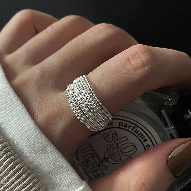 The Forme Collection – Geometric Gold Rings