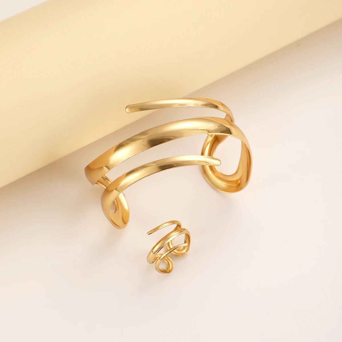 The Flux Set – Cuff & Ring Duo
