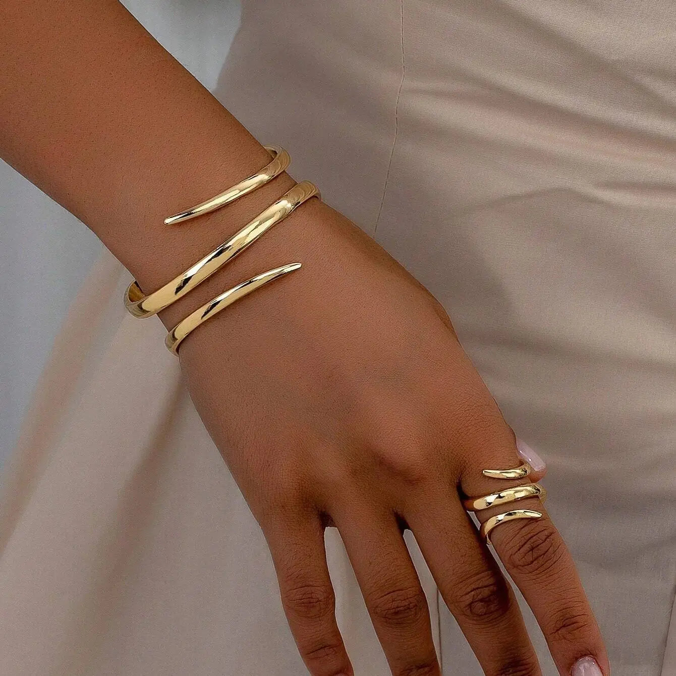 The Flux Set – Cuff & Ring Duo