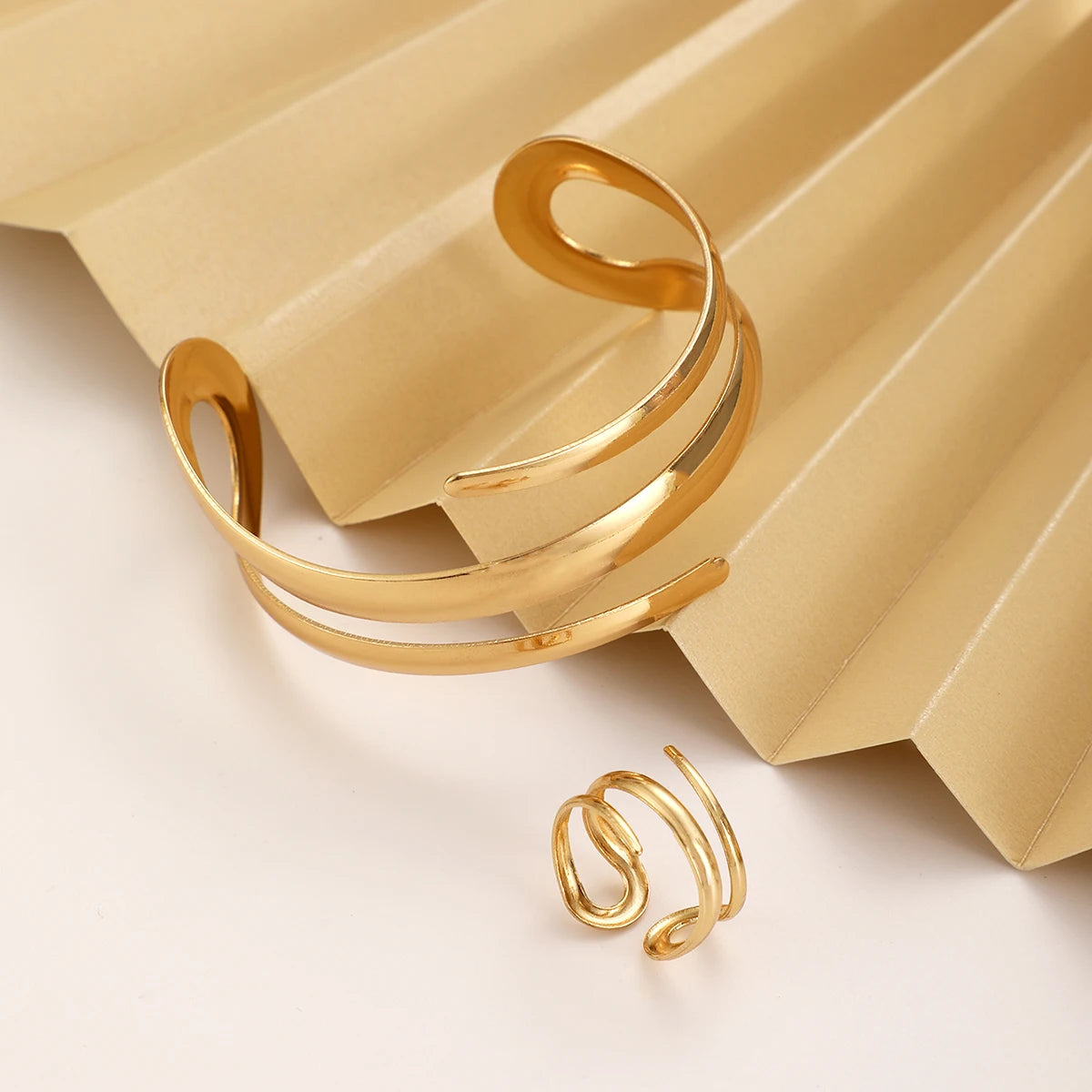 The Flux Set – Cuff & Ring Duo