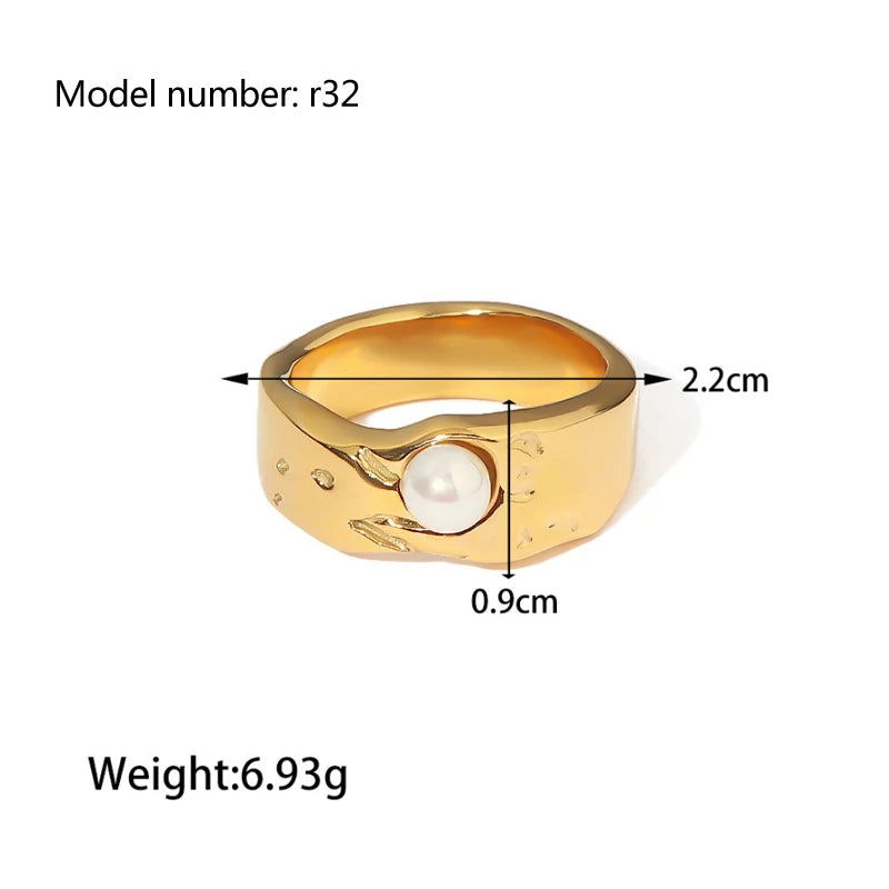 Serpent Gold Series – Textured Ring Variants